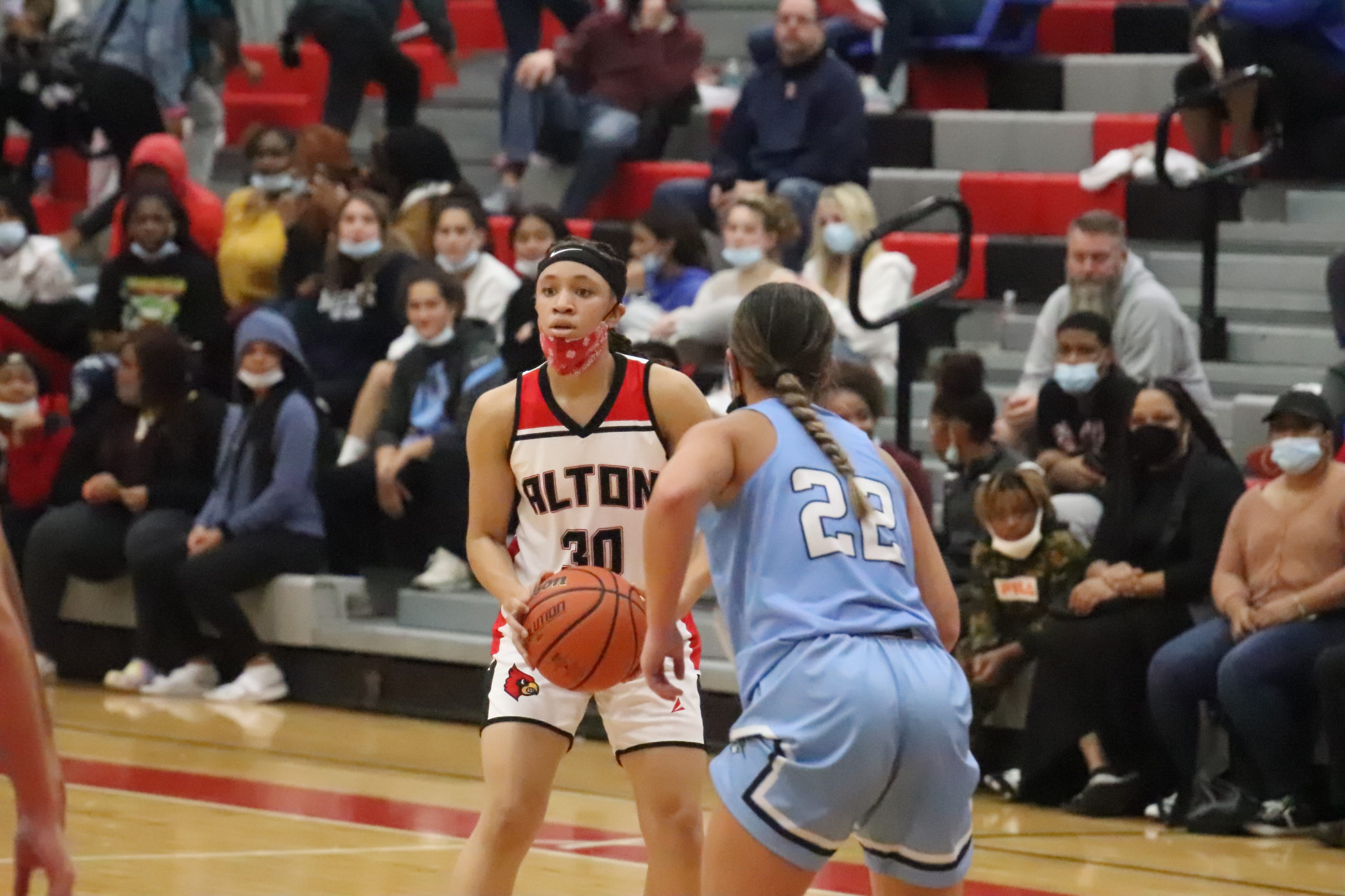 Alton Girls Basketball Team Jumps To A 7742 Win Over Jersey In The