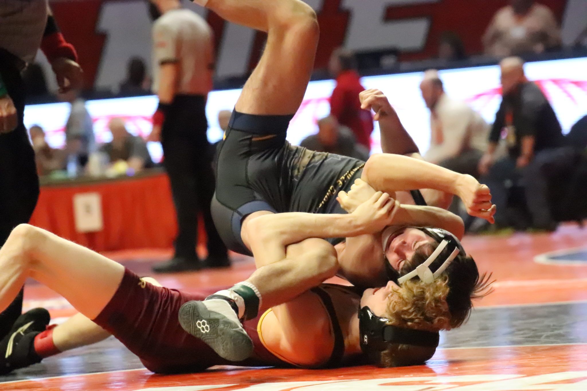 Several Area Grapplers Stay Alive In The IHSA State Wrestling