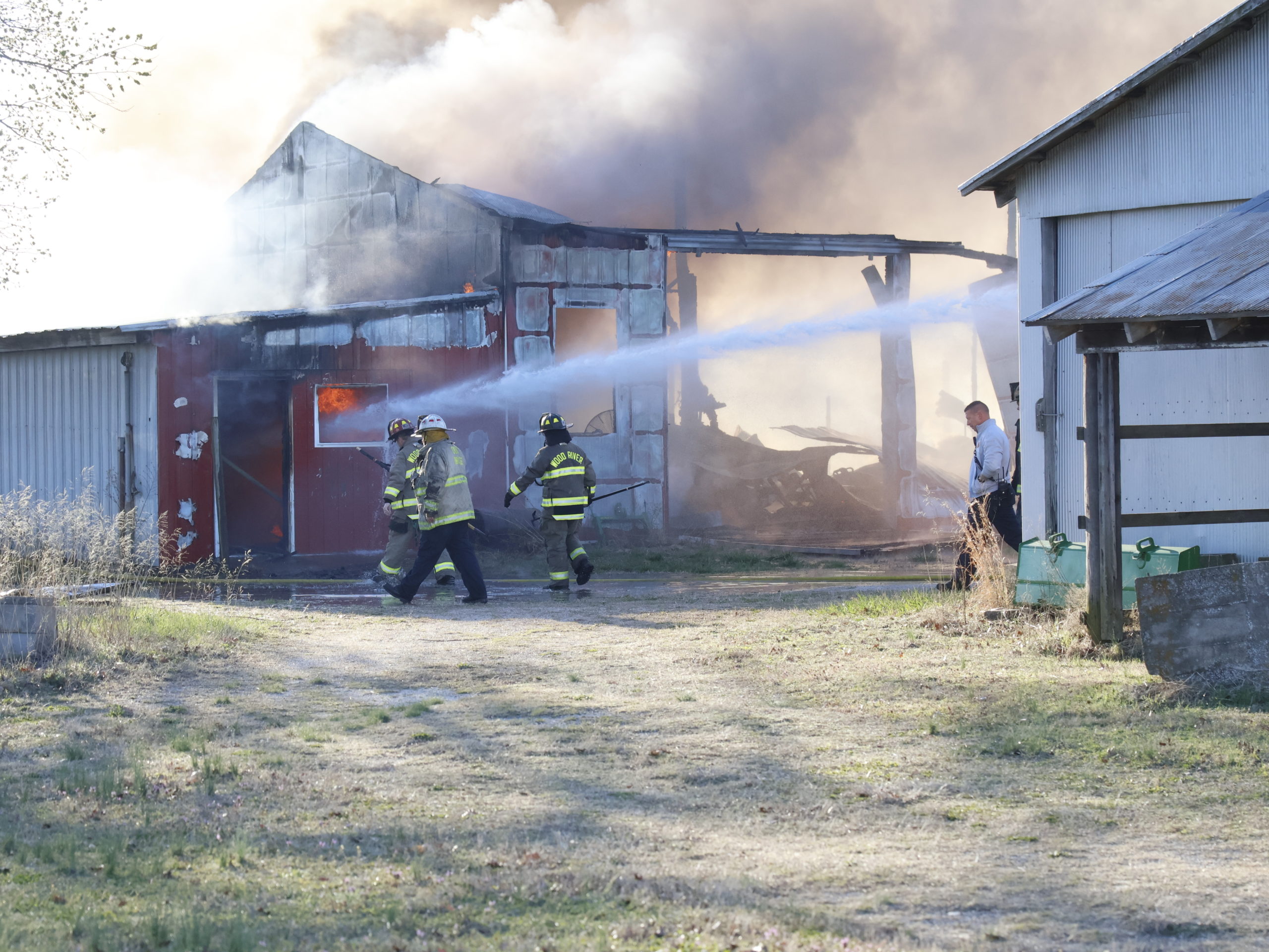Machine Shed Total Loss After Morning Fire
