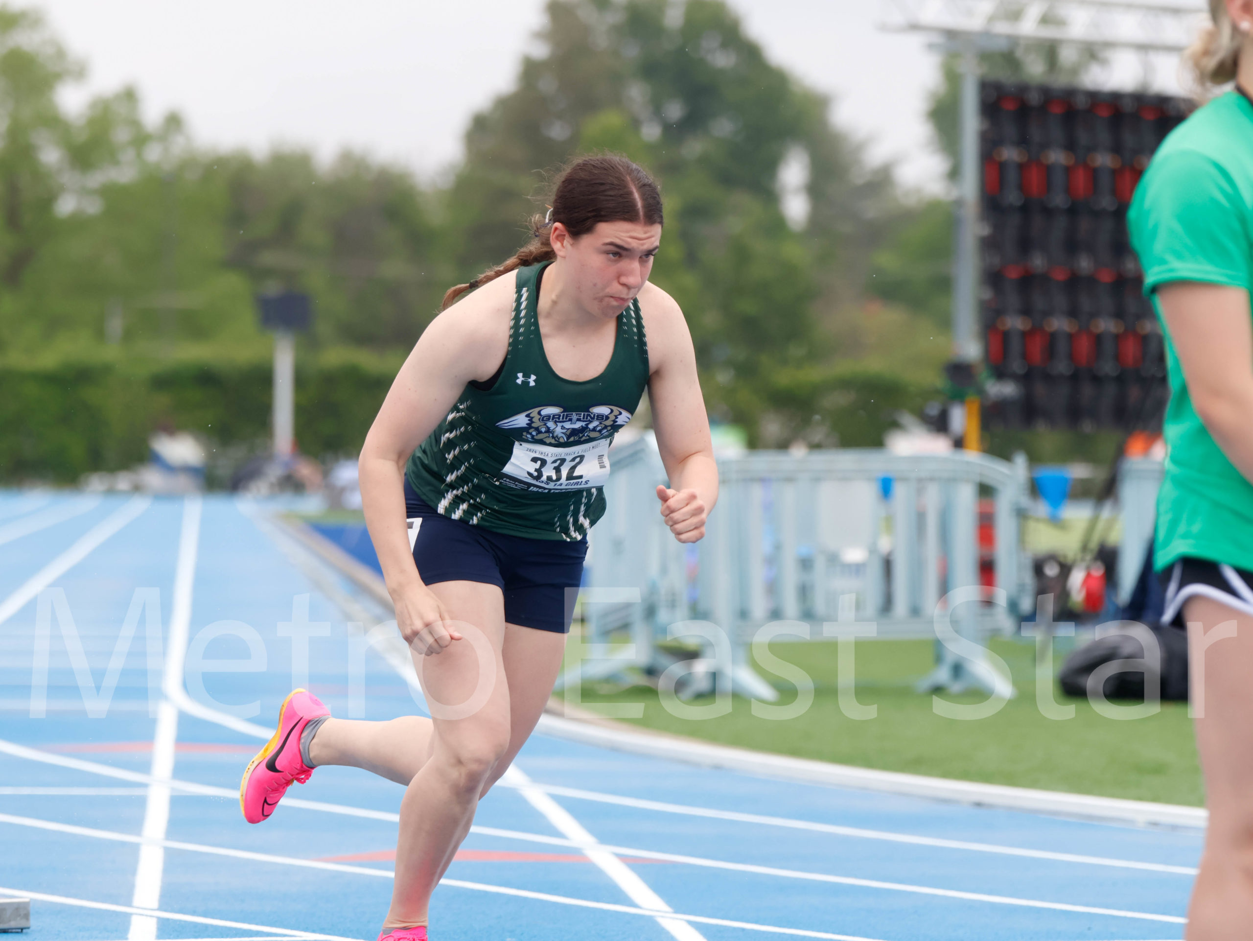 Father McGivney Has An Outstanding Day At The Class 1A State Girls Track Prelims
